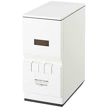 【中古】(非常に良い)エムケー精工(MK Seiko) 計量米びつ 【Rice Ace】 米容量12kg スリムタイプ RC-12W|ハッピーストア藤岡
