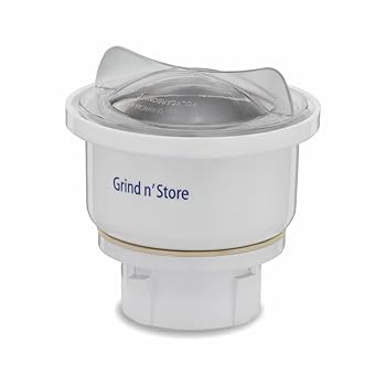 【中古】Preethi 0.4-Liter Grind n' Store Blue Leaf Chutney Jar by Preethi|ハッピーストア藤岡