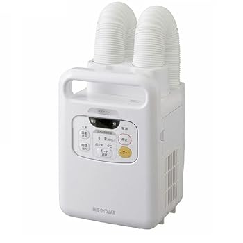 【中古】(非常に良い)【靴乾燥機としても】アイリスオーヤマ 布団乾燥機 ふとん乾燥機 布団2組・靴2組対応 ダニ退治 カラリエ 温風機能 マット不要 ツインノズル ホ|ハッピーストア藤岡