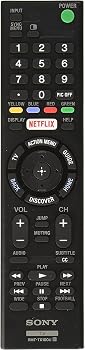 【中古】(非常に良い)オリジナル ソニー LED スマートテレビ リモートコントロール RMT-TX100U Netflix対応｜ハッピーストア藤岡