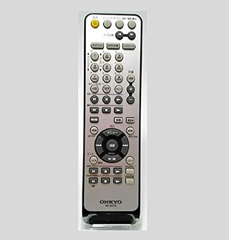 【中古】(非常に良い)ONKYO オンキヨー FR-N9NX(S)　CD/MDチューナーアンプ用リモコン　RC-827S｜ハッピーストア藤岡