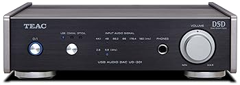 【中古】(非常に良い)TEAC Reference 301 D/Aコンバーター デュアルモノラル構成 ハイレゾ音源対応 ブラック UD-301-B|ハッピーストア藤岡