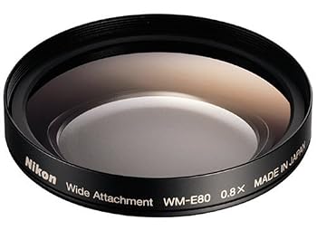 【中古】(非常に良い)Nikon wm-e80 Wide Converter Lens for Coolpix 8800デジタルカメラ|ハッピーストア藤岡
