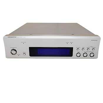 【中古】ONKYO INTEC275 FMステレオ/AMチューナー T-433(S) /シルバー｜ハッピーストア藤岡