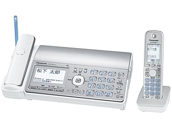 【中古】(非常に良い)パナソニック おたっくす デジタルコードレスFAX 子機1台付き 1.9GHz DECT準拠方式 シルバー KX-PD551DL-S|ハッピーストア藤岡