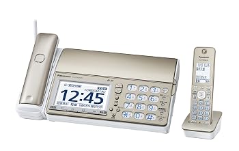 【中古】パナソニック おたっくす デジタルコードレスFAX 子機1台付き 1.9GHz DECT準拠方式 シャンパンゴールド KX-PD604DL-N|ハッピーストア藤岡
