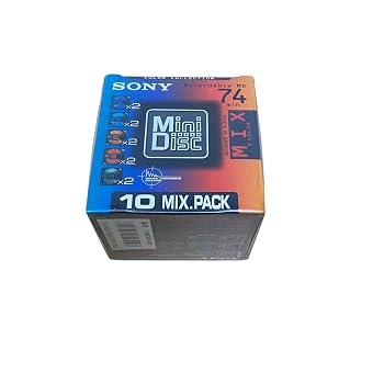 【中古】SONY MD 74分 10枚パック カラーミックス｜ハッピーストア藤岡