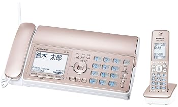 【中古】パナソニック おたっくす デジタルコードレスFAX 子機1台付き 1.9GHz DECT準拠方式 ピンクゴールド KX-PD305DL-N|ハッピーストア藤岡