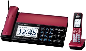 【中古】パナソニック デジタルコードレス普通紙ファクス KX-PD915DL-R|ハッピーストア藤岡