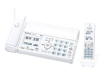 【中古】(非常に良い)パナソニック おたっくす デジタルコードレスFAX 子機1台付き 迷惑電話対策機能搭載 ホワイト KX-PZ510DL-W｜ハッピーストア藤岡