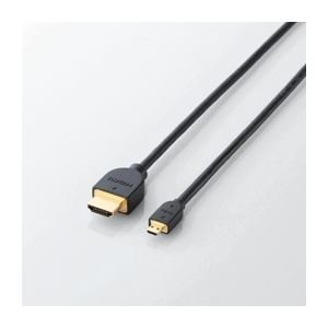 【中古】エレコム イーサネット対応HDMI-Microケーブル(A-D) DH-HD14EU20BK|ハッピーストア藤岡