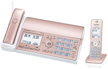 【中古】(非常に良い)パナソニック おたっくす デジタルコードレスFAX 子機1台付き 迷惑電話相談機能搭載 ピンクゴールド KX-PZ520DL-N|ハッピーストア藤岡