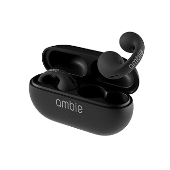 【中古】ambie sound earcuffs AM-TW02 (Black &times; Black)アンビー第2世代 耳をふさがないながら聴きイヤホン オープンイヤー 完全ワイヤレス Blutooth対｜ハッピーストア藤岡