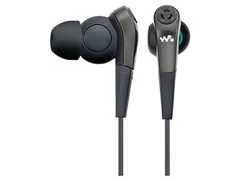 【中古】ソニー(SONY) イヤホン MDR-NWNC33 : ノイズキャンセリング機能搭載ウォークマン専用 カナル型 ブラック MDR-NWNC33 B|ハッピーストア藤岡