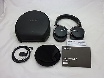 【中古】SONY 密閉型ノイズキャンセリングヘッドホン iPhone/iPod/iPad対応リモコン・マイク付 MDR-1RNC｜ハッピーストア藤岡