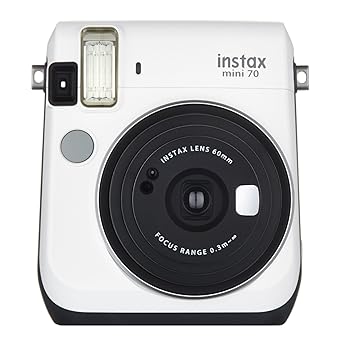 【中古】(非常に良い)富士フイルム(FUJIFILM) インスタントカメラ チェキ instax mini70 ホワイト INS MINI 70 WHITE|ハッピーストア藤岡