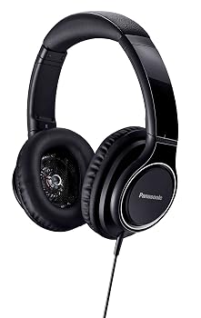 【中古】(非常に良い)パナソニック 密閉型ヘッドホン ハイレゾ音源対応 ブラック RP-HD5-K|ハッピーストア藤岡
