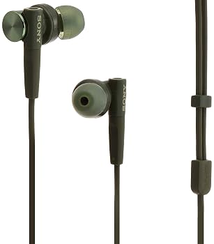 【中古】(非常に良い)ソニー 有線イヤホン 重低音モデル MDR-XB55 : カナル型 グリーン MDR-XB55 G|ハッピーストア藤岡