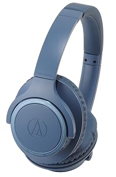 【中古】(非常に良い)オーディオテクニカ ATH-SR30BT BL ヘッドホン bluetooth ワイヤレスヘッドホン マイク付 最大70時間再生 ブルー ATH-SR30BT BL|ハッピーストア藤岡