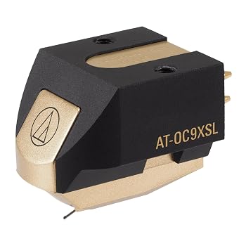 【中古】Audio Technica AT-OC9XSL Dual Moving Coil Cartridge with Special Line Contact Stylus 1/2" Mount includes Mounting Harware and brush (Bl｜ハッピーストア藤岡