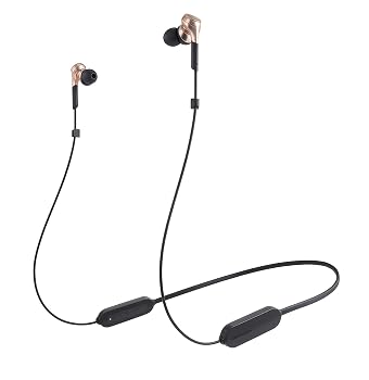 【中古】(非常に良い)オーディオテクニカ ATH-CKS660XBT CGD ワイヤレスイヤホン bluetooth 重低音 SOLID BASS マイク付 カッパーゴールド ATH-CKS660XBT CGD|ハッピーストア藤岡
