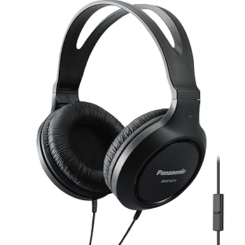 【中古】パナソニック 軽量 オーバーイヤー有線ヘッドフォン マイク/サウンド/XBS付き 重低音用 ロングコード 3.5mmジャック 携帯電話/ノートパソコン用｜ハッピーストア藤岡