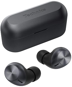 【中古】(非常に良い)テクニクス ワイヤレスイヤホン EAH-AZ40-K ブラック bluetooth マルチポイント IPX4 アプリ対応|ハッピーストア藤岡