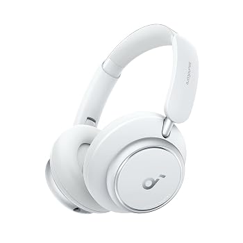【中古】(非常に良い)Anker Soundcore Space Q45（Bluetooth 5.3 ワイヤレス ヘッドホン）【最大65時間音楽再生 / ウルトラノイズキャンセリング2.0 / LDAC/ハイレゾ｜ハッピーストア藤岡
