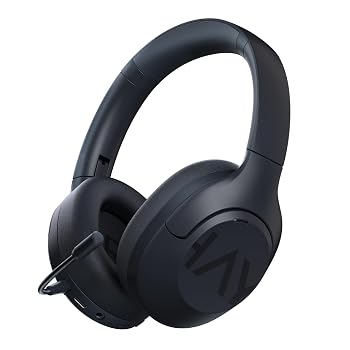 【中古】(非常に良い)HAYLOU ワイヤレスヘッドホン S30 Pro ヘッドホン 43dB ノイズキャンセリング Bluetooth5.4 低遅延 無線有線両用 80時間音楽再生 オーバーイヤー|ハッピーストア藤岡