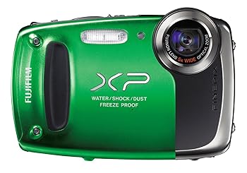 【中古】(非常に良い)FUJIFILM デジタルカメラ FinePix XP50 光学5倍 グリーン F FX-XP50GR｜ハッピーストア藤岡