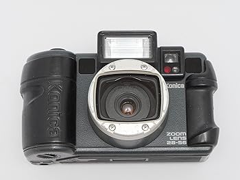 【中古】Konica　コニカ　現場監督ズーム　工事専用カメラ　28-56mmズームレンズ・防水・防塵・防砂・耐ショック　フィルムタイプ｜ハッピーストア藤岡