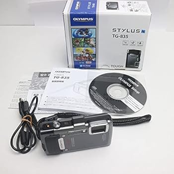 【中古】OLYMPUS デジタルカメラ STYLUS TG-835 Tough シルバー 防水性能10m GPS機能 電子コンパス TG-835 Tough SLV|ハッピーストア藤岡