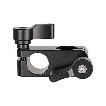 【中古】CAMVATE L字型ロッドクランプ 15mm ロッド 90度回転 ビデオカメラ デジタル一眼レフカメラ リグ (ブラック)｜ハッピーストア藤岡 10,015円