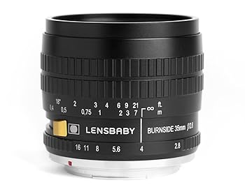 【中古】(非常に良い)Lensbaby Burnside 35 For Fuji X｜ハッピーストア藤岡