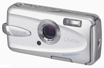 【中古】(非常に良い)PENTAX 防水デジタルカメラ Optio (オプティオ) W30 シルバー OPTIOW30S｜ハッピーストア藤岡