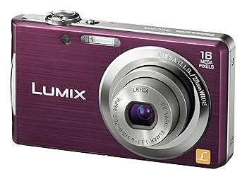 【中古】(非常に良い)パナソニック デジタルカメラ LUMIX FH5 バイオレット DMC-FH5-V｜ハッピーストア藤岡