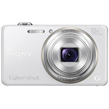 【中古】SONY Cyber-Shot(サイバーショット) WX100 (1820万/光学x10) ホワイト DSC-WX100(W)｜ハッピーストア藤岡 25,049円