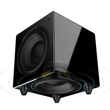 【中古】(非常に良い)PS88 コンパクト ホームシアター サブウーファー OSD Audio社 Gloss Black【並行輸入】|ハッピーストア藤岡