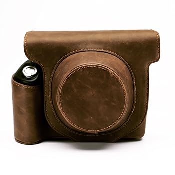 【中古】(非常に良い)ハローヘリオ クラシックビンテージ PUレザー FUJIFILM インスタントカメラケース “チェキ” 富士フィルム Instax wide 300 対応 コンパクトケ|ハッピーストア藤岡