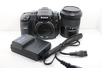 【中古】SONY デジタル一眼レフカメラ α100 ズームレンズキット ブラック DSLRA100K/B｜ハッピーストア藤岡