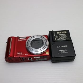 【中古】(非常に良い)パナソニック デジタルカメラ LUMIX1010万画素 光学12倍ズーム(レッド)DMCTZ7R DMC-TZ7-R|ハッピーストア藤岡