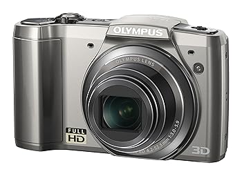 【中古】OLYMPUS デジタルカメラ SZ-20 シルバー 1600万画素 光学12.5倍ズーム 広角24mm 3.0型液晶 3Dフォト機能 フルハイビジョンムービー SZ-20 SLV|ハッピーストア藤岡