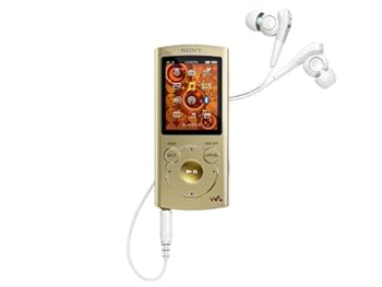 【中古】(非常に良い)SONY ウォークマン Sシリーズ [メモリータイプ] 16GB ゴールド NW-S765/N｜ハッピーストア藤岡