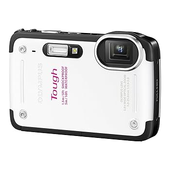 【中古】(非常に良い)OLYMPUS デジタルカメラ TG-620 1200万画素 5m防水 裏面照射型CMOS 広角28mm ホワイト TG-620 WHT|ハッピーストア藤岡