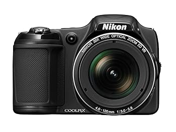 【中古】Nikon デジタルカメラ COOLPIX L820 光学30倍ズーム 有効画素数1605万画素 ブラック L820BK｜ハッピーストア藤岡