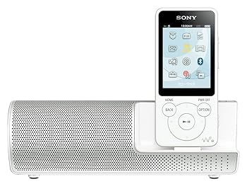 【中古】ソニー SONY ウォークマン Sシリーズ NW-S14K : 8GB Bluetooth対応 イヤホン/スピーカー付属 2014年モデル ホワイト NW-S14K W|ハッピーストア藤岡