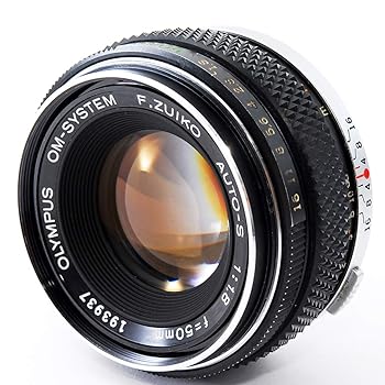 【中古】Olympus OM-SYSTEM F.Zuiko Auto-S 50mm f1.8 1:1.8|ハッピーストア藤岡