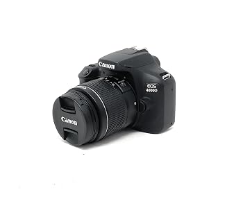 【中古】Canon EOS 4000D Kit [18-55 III] DSLR Camera, Wi-Fi Enabled, International Version - Black｜ハッピーストア藤岡