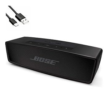 【中古】Bose SoundLink Mini II スペシャルエディション + オリジナル Cタイプ 予備充電ケーブル セット (トリプルブラック) [並行輸入品]｜ハッピーストア藤岡