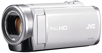 【中古】JVCKENWOOD JVC EVERIO ハイビジョンメモリームービー 内蔵メモリー 32GB シルキーホワイト GZ-E265-W｜ハッピーストア藤岡
